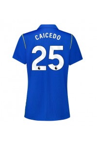 Chelsea Moises Caicedo #25 Fotballdrakt Hjemme Klær Dame 2026-27 Korte ermer